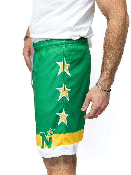 Minnesota North Stars Retro Alternate Mesh Hockey Shorts – Bench