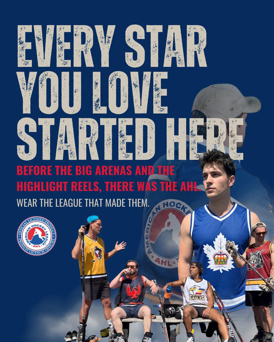 AHL story slide 11: every star you love started here - before the big arenas and the highlight reels, there was the AHL. Wear the league that made them. — photo 11 of 11