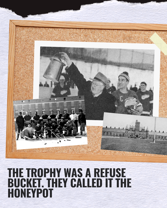 The trophy was a refuse bucket — they called it the Honeypot — photo 4 of 6