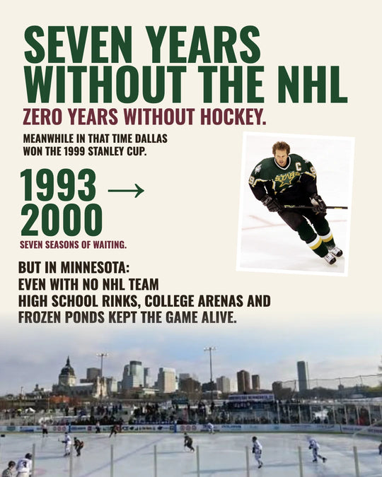 Seven years without the NHL, zero years without hockey: Minnesota kept the game alive from 1993 to 2000 while Dallas won the 1999 Stanley Cup — photo 10 of 13