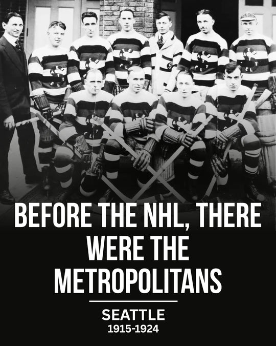 Before the NHL, there were the Metropolitans — the Seattle team photo, 1915–1924 — photo 1 of 11