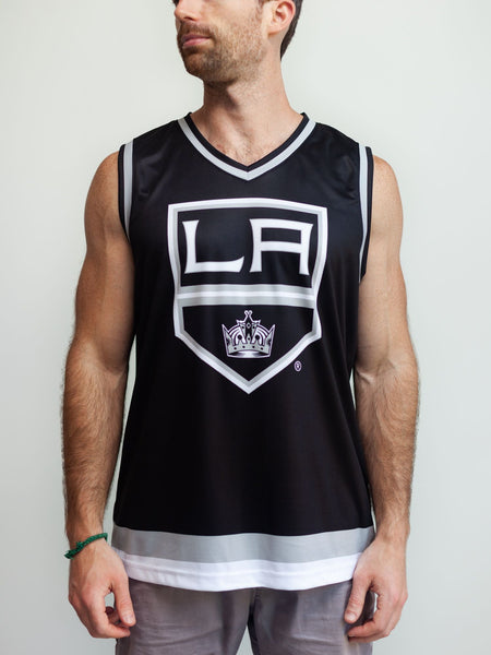 Los Angeles Kings Hockey Tank - XL / Black / Polyester