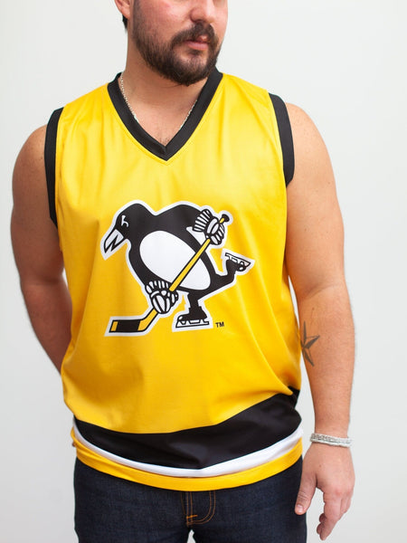 Bench Clearers Pittsburgh Penguins Pittsburgh Alternate Hockey Tank - S / Black / Polyester