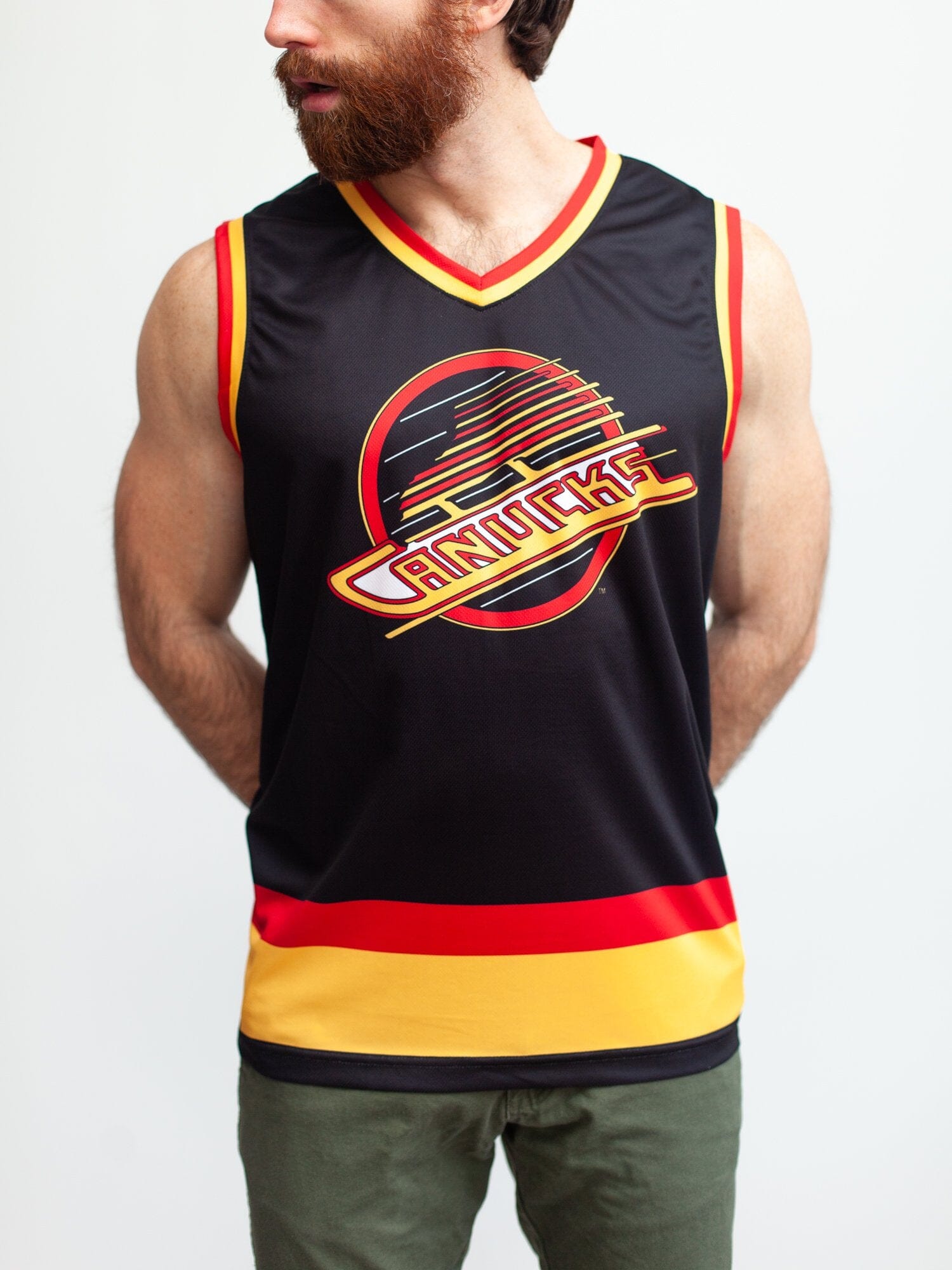 Vancouver Canucks Tank Top Hockey Jersey Vancouver Canucks Retro