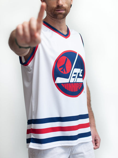 Winnipeg Jets Sweatshirt Jets Tee Hockey Sweatshirt Vintage 