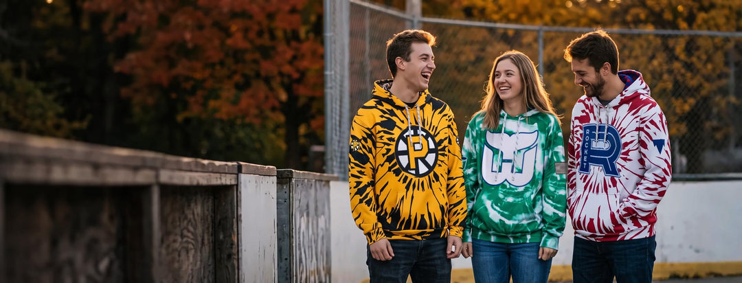 AHL Tie-Dye Hockey Apparel: The New Collection