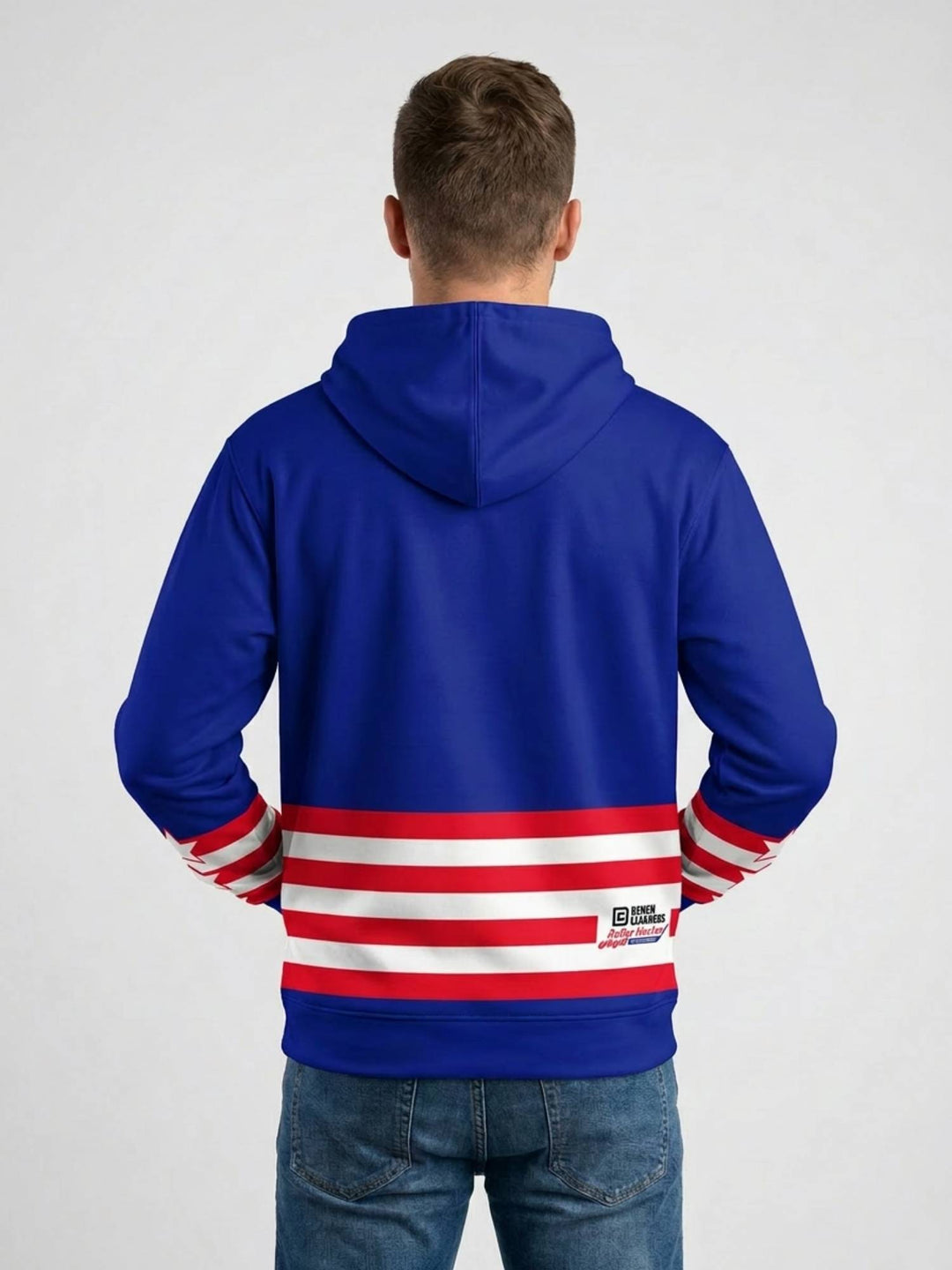 RHI Team USA World Collection Hoodie - ON-MODEL BACK