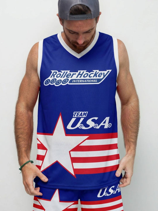 RHI Team USA World Collection Tank - ON-MODEL FRONT 2
