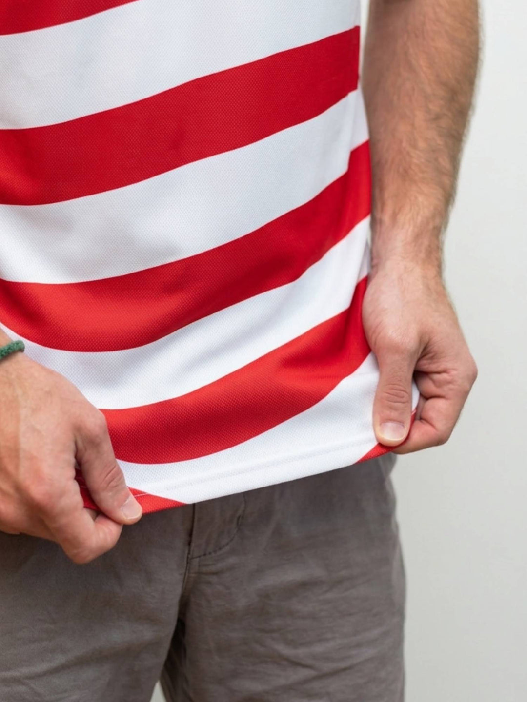 USA Hockey American Flag Shield Hockey Tank - FABRIC STRETCH