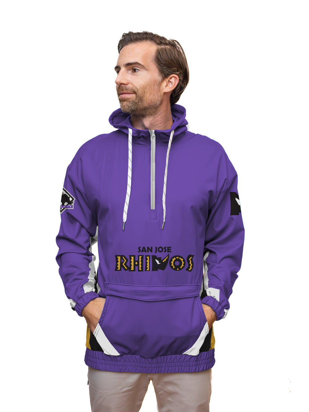 San Jose Rhinos Hockey Windbreaker