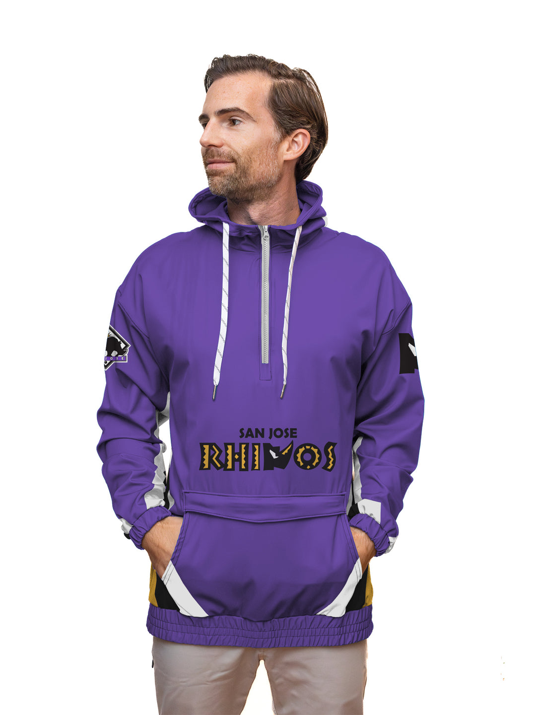 San Jose Rhinos Hockey Windbreaker