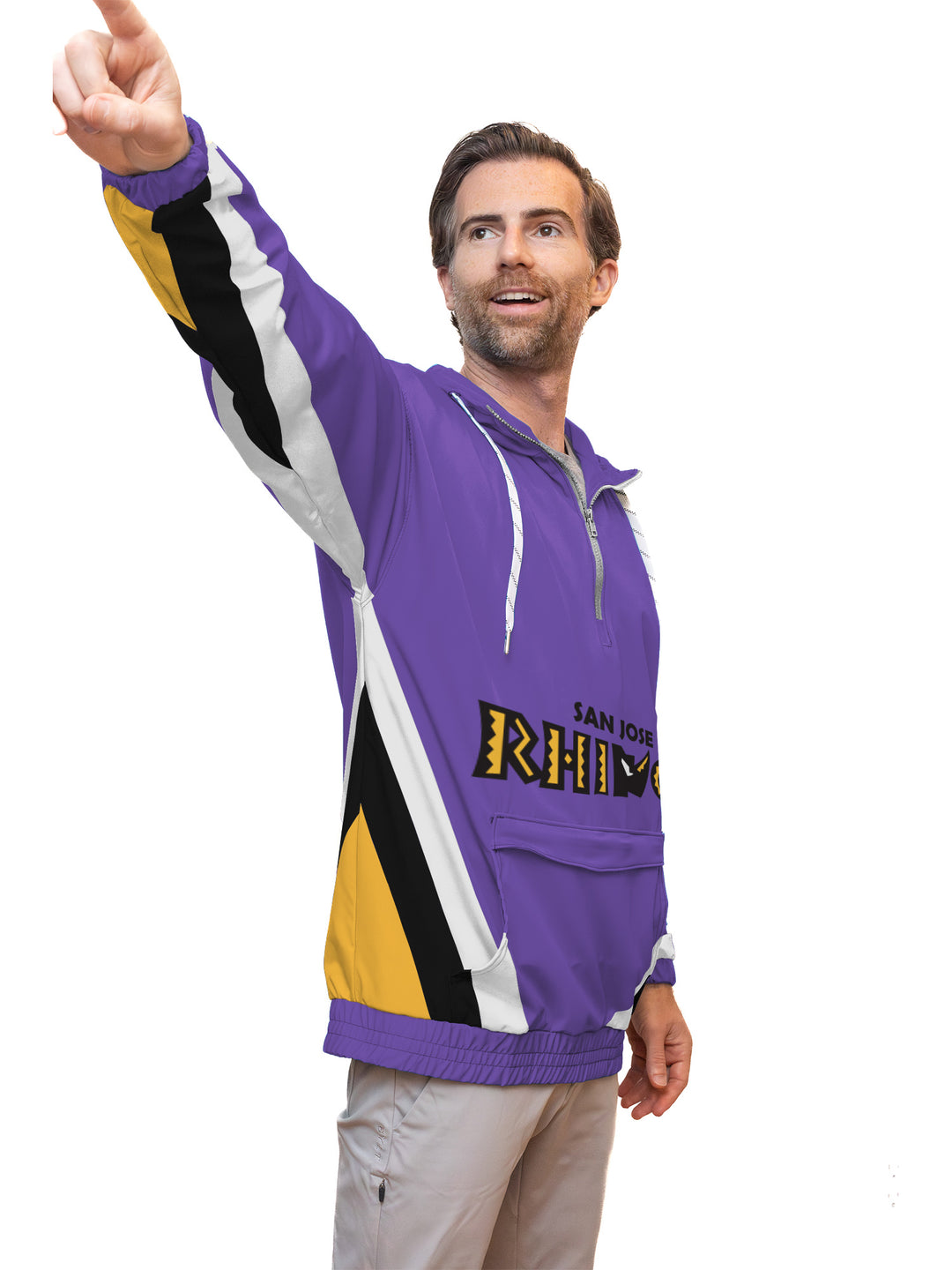 San Jose Rhinos Hockey Windbreaker