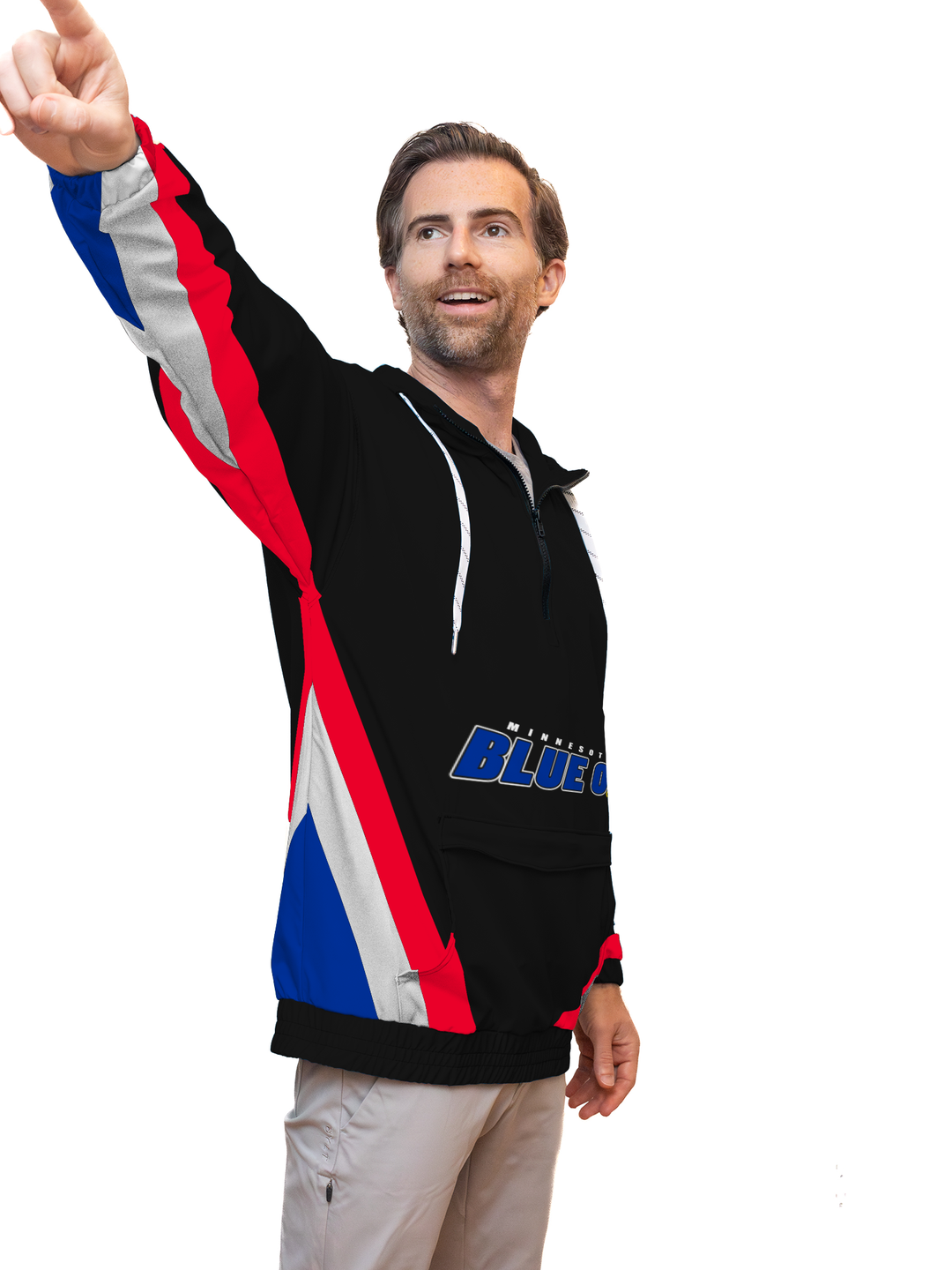 Minnesota Blue Ox Hockey Windbreaker