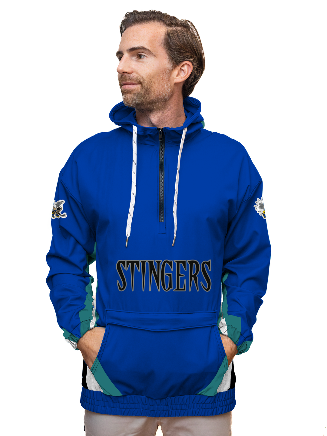New England Stingers Hockey Windbreaker