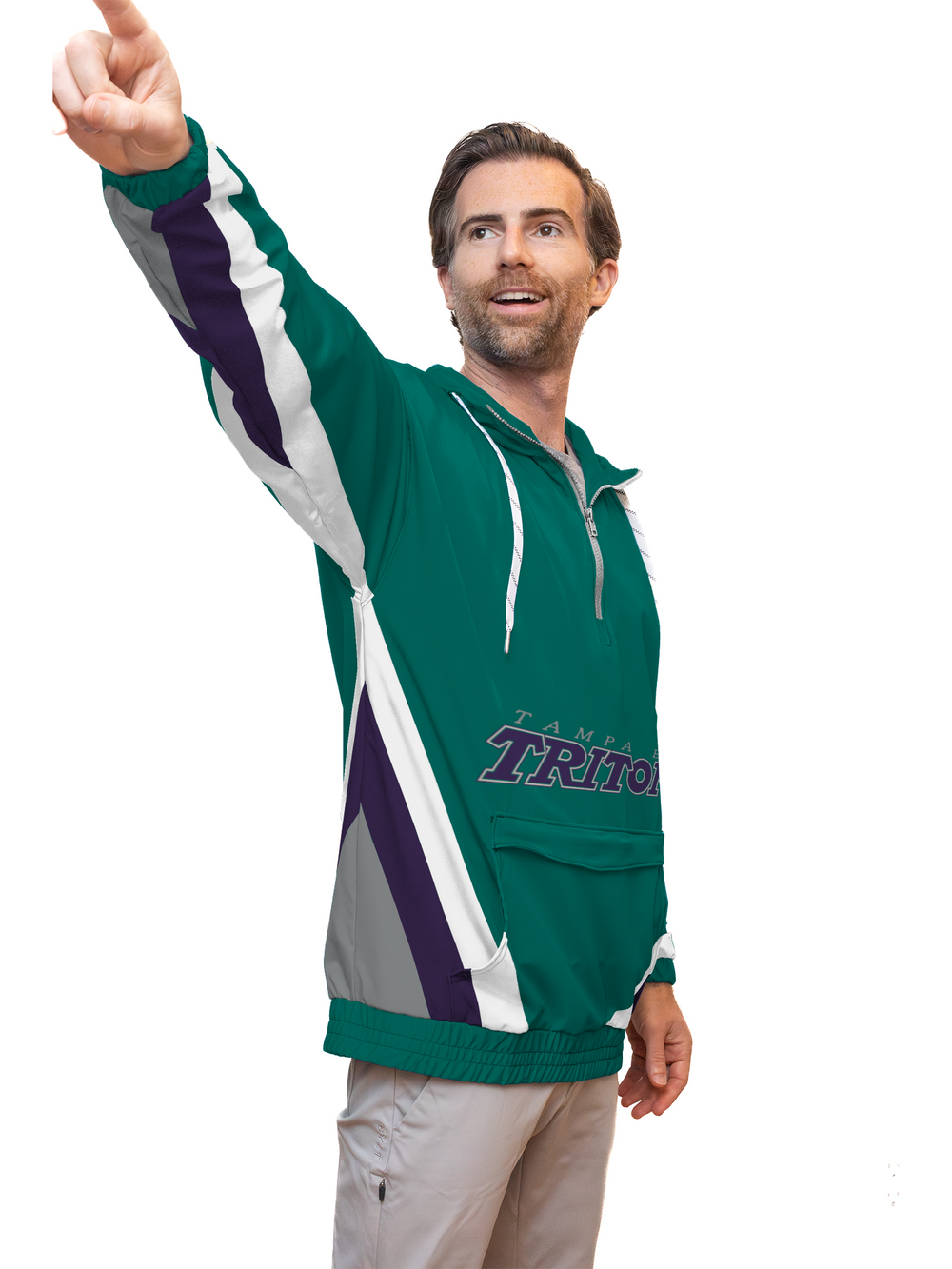 Tampa Bay Tritons Hockey Windbreaker