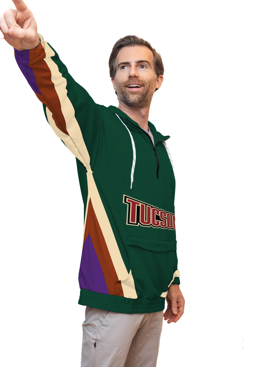 Bench Clearers Tucson Roadrunners 2026 "Kachina" Alternate Hockey Windbreaker - SIDE