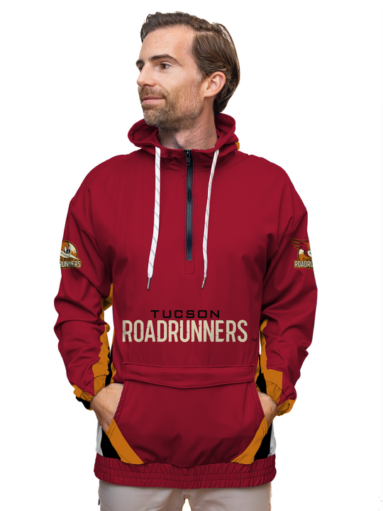 Bench Clearers Tucson Roadrunners 2026 Hockey Windbreaker - 3D FRONT