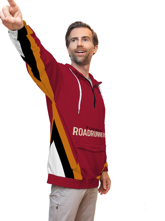 Bench Clearers Tucson Roadrunners 2026 Hockey Windbreaker - 3D SIDE