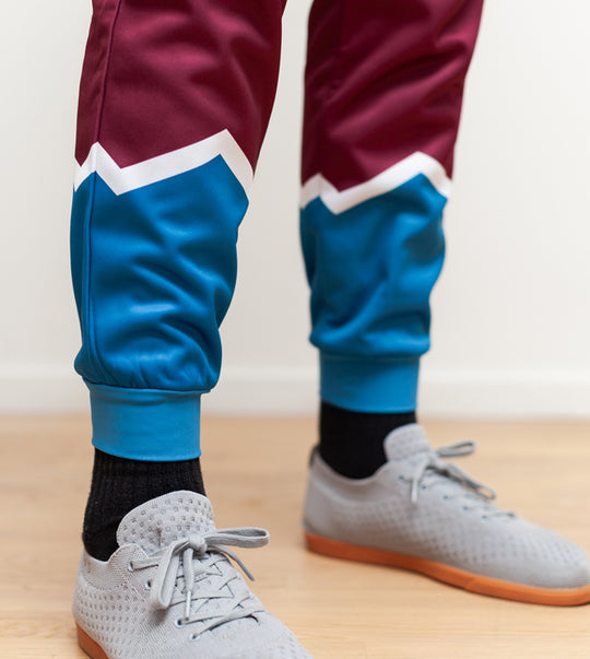 In-style athletic pant cut with jogger cuffs make these the most versatile pant in the game.
