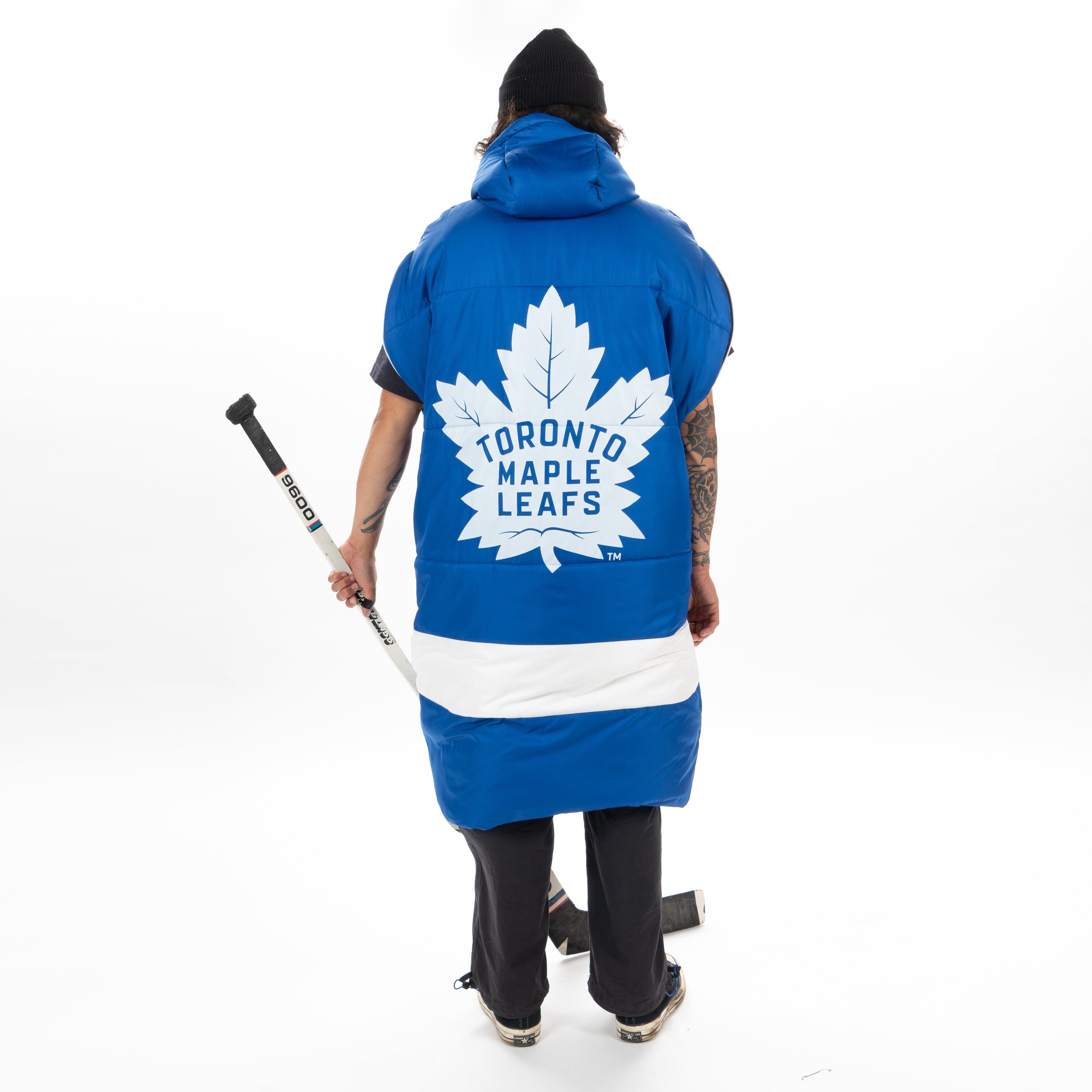 Toronto Maple Leafs Hockey Napsack Hockey Napsack BenchClearers OneSize Blue Nylon