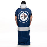 Winnipeg Jets Hockey Napsack Hockey Napsack BenchClearers OneSize Blue Nylon