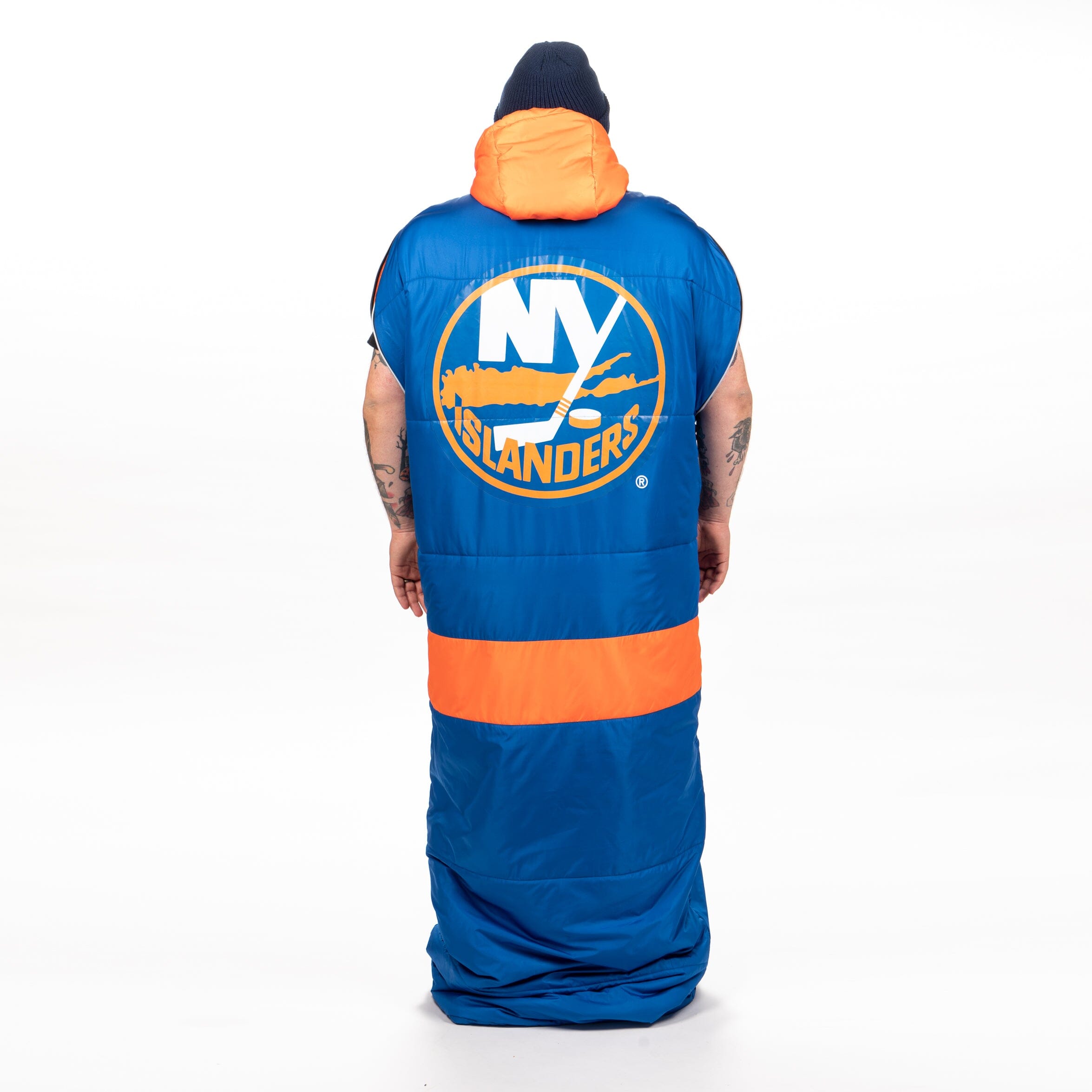 New York Islanders Hockey Napsack Hockey Napsack BenchClearers OneSize Blue Nylon