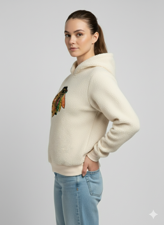 Chicago Blackhawks Women's Sherpa Hoodie