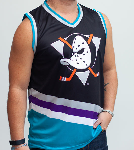 Relaxed collar and sleeveless fit so you can wear it to the  beach, or layer it on the ice.