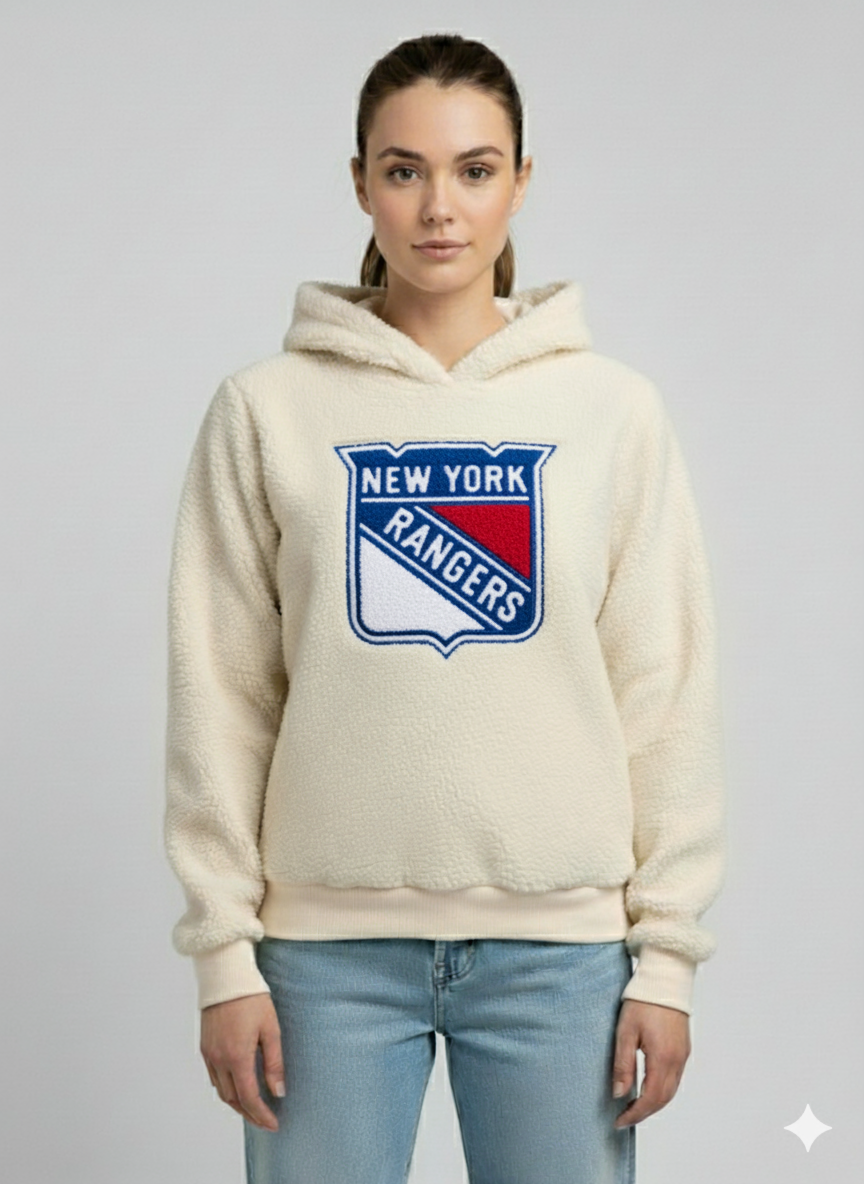 New York Rangers Women's Sherpa Hoodie
