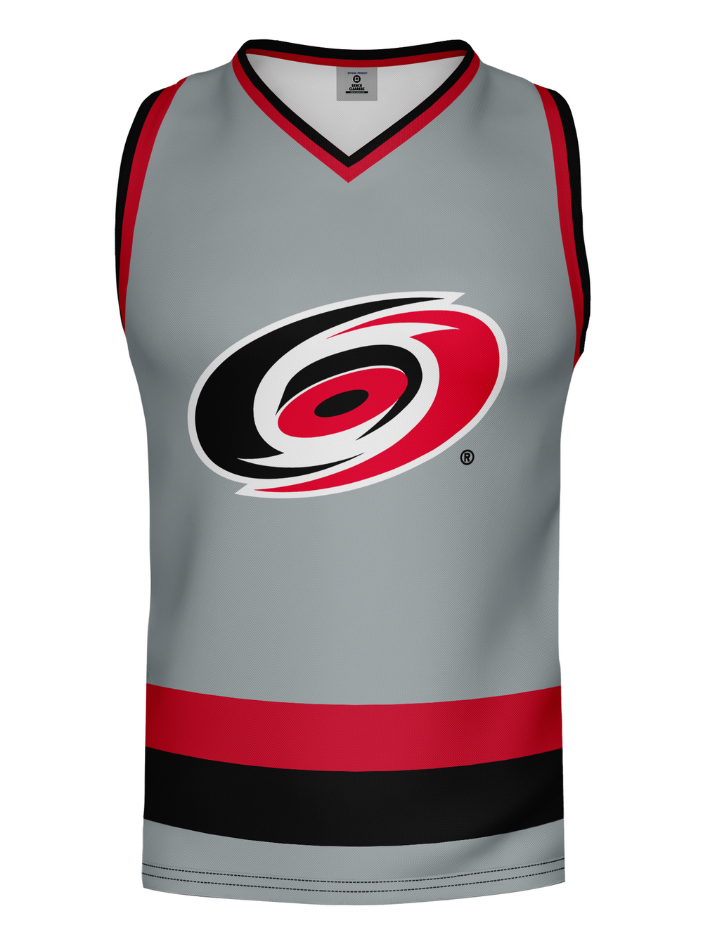 Carolina Hurricanes Championship 2026 Alternate Hockey Tank - 3D FRONT