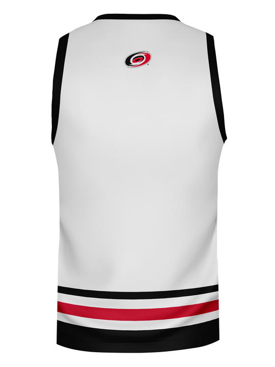 Carolina Hurricanes Struttin' Stormy Alternate Hockey Tank - 3D BACK