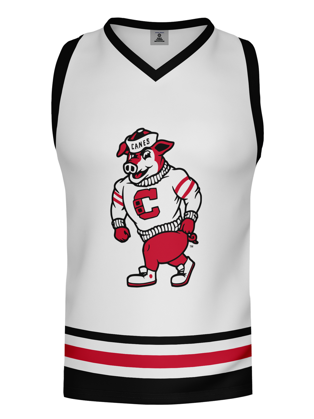 Carolina Hurricanes Struttin' Stormy Alternate Hockey Tank - 3D FRONT