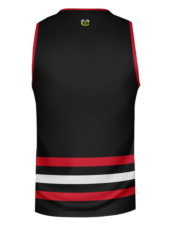 Chicago Blackhawks 2026 Alternate Bench Clearers Hockey Tank - BACK
