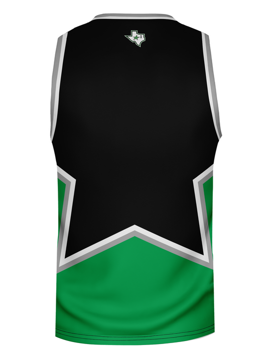 Bench Clearers Dallas Stars 2026 Alternate Hockey Tank | BACK