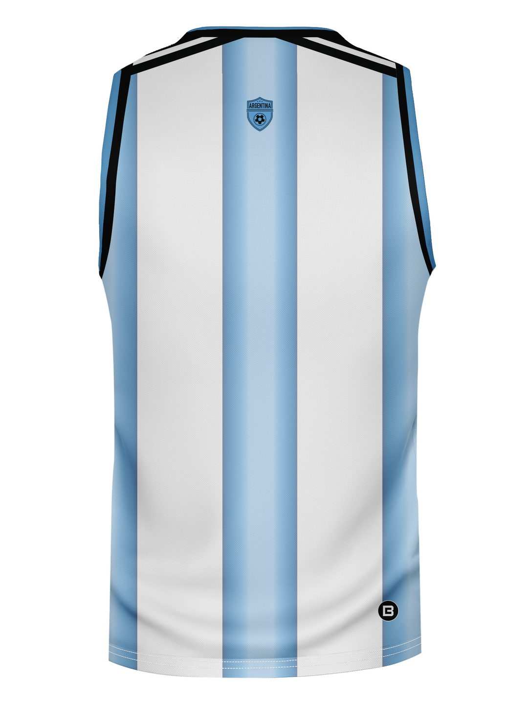 Bench Clearers Argentina World Collection Tank - 3D BACK