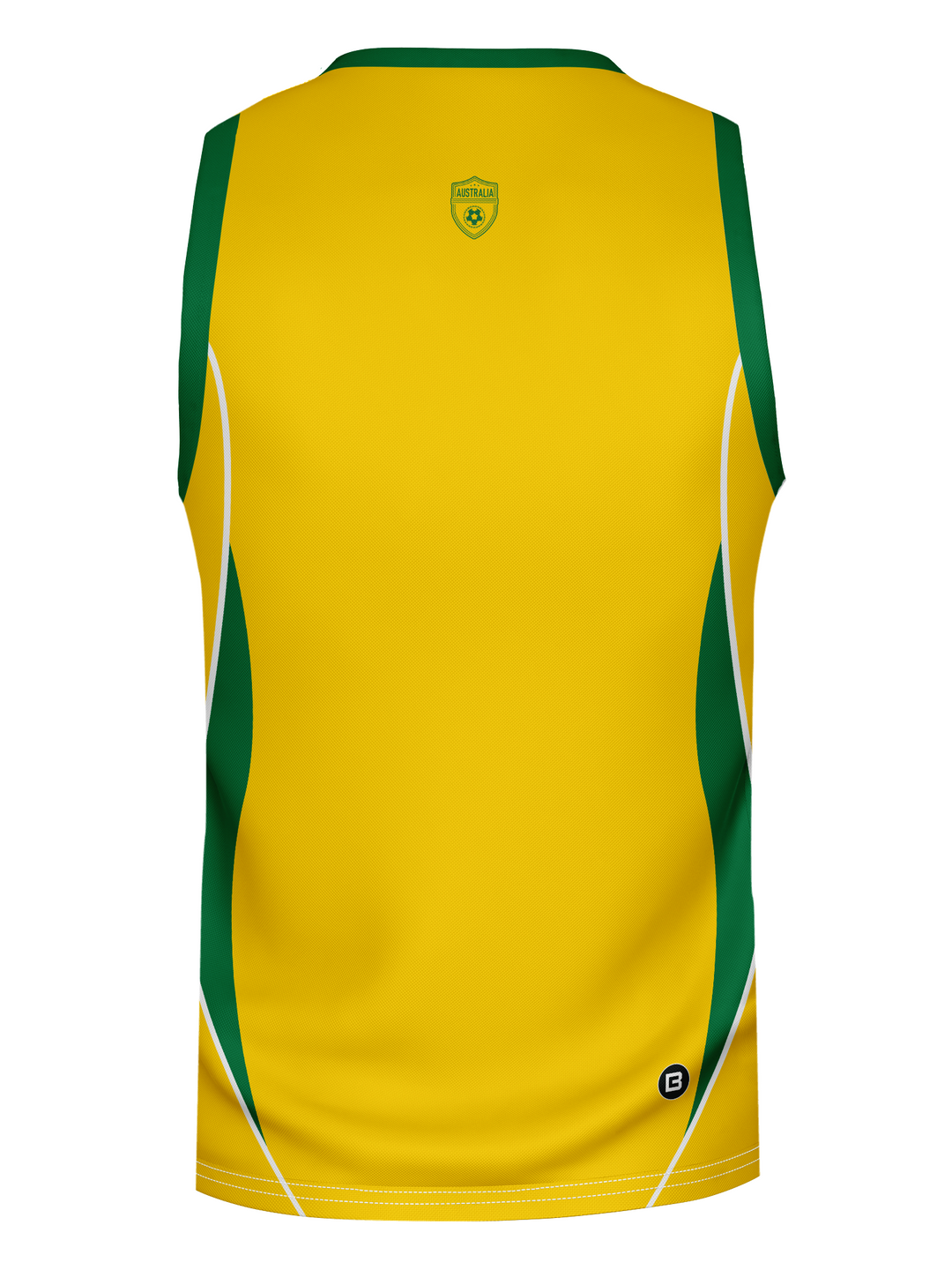 Bench Clearers Australia World Collection Tank - 3D BACK