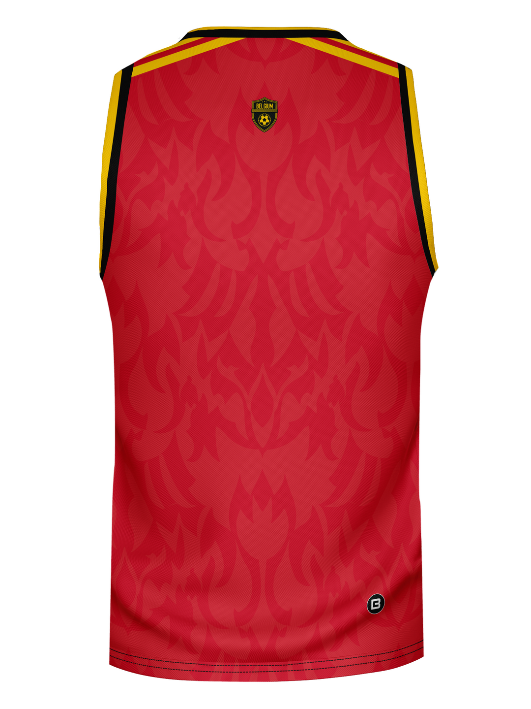 Bench Clearers Belgium World Collection Tank - 3D BACK