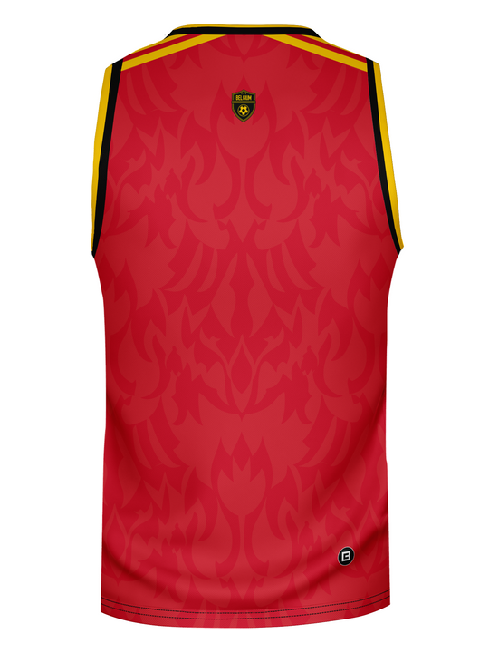 Bench Clearers Belgium World Collection Tank - 3D BACK