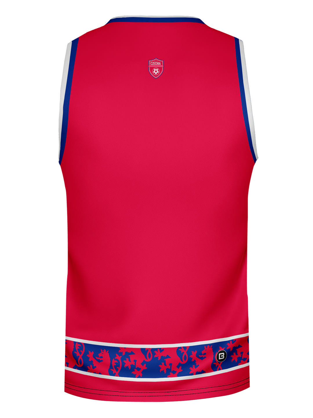 Bench Clearers Czechia World Collection Tank - 3D BACK