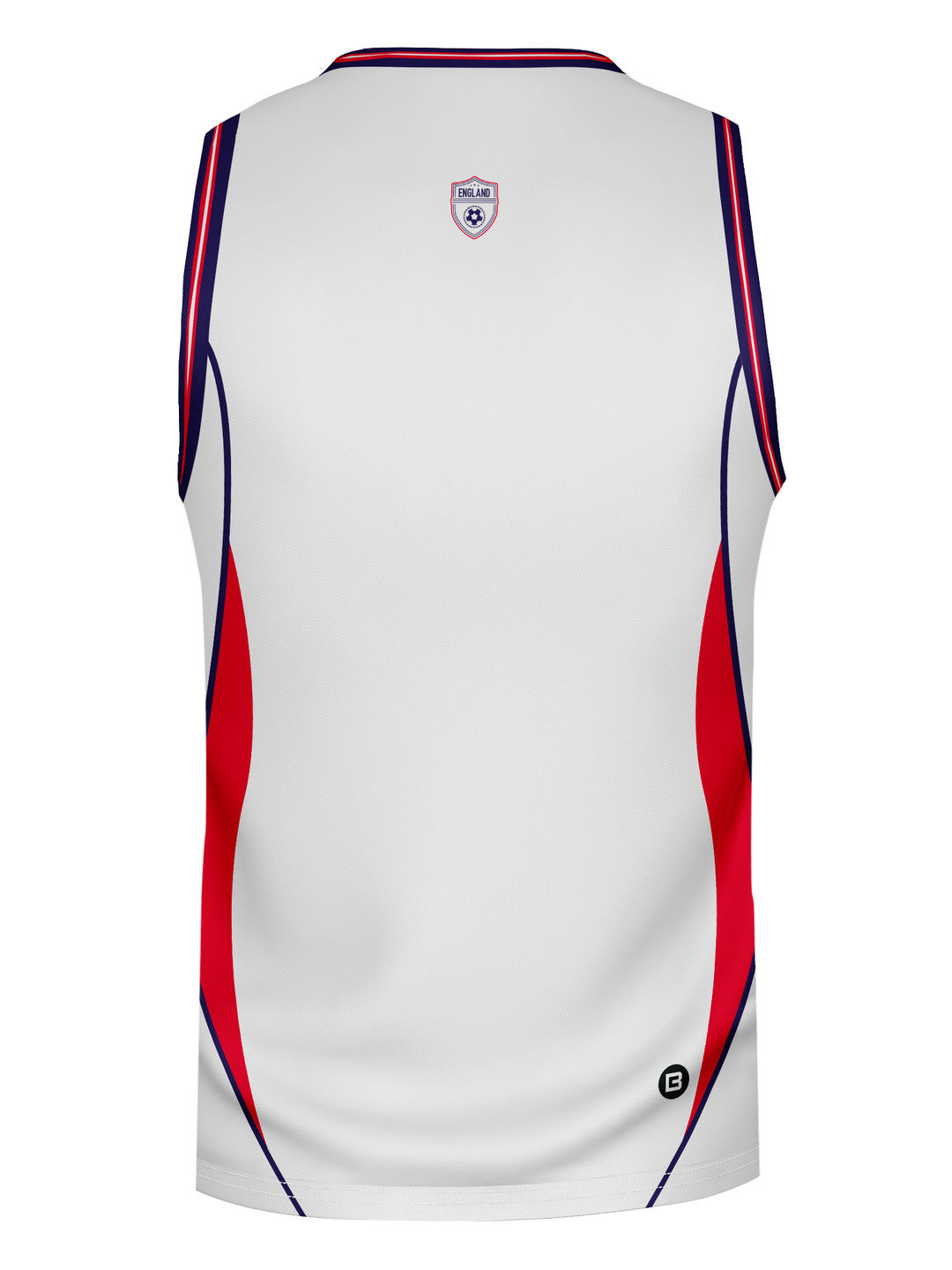 Bench Clearers England World Collection Tank - 3D BACK