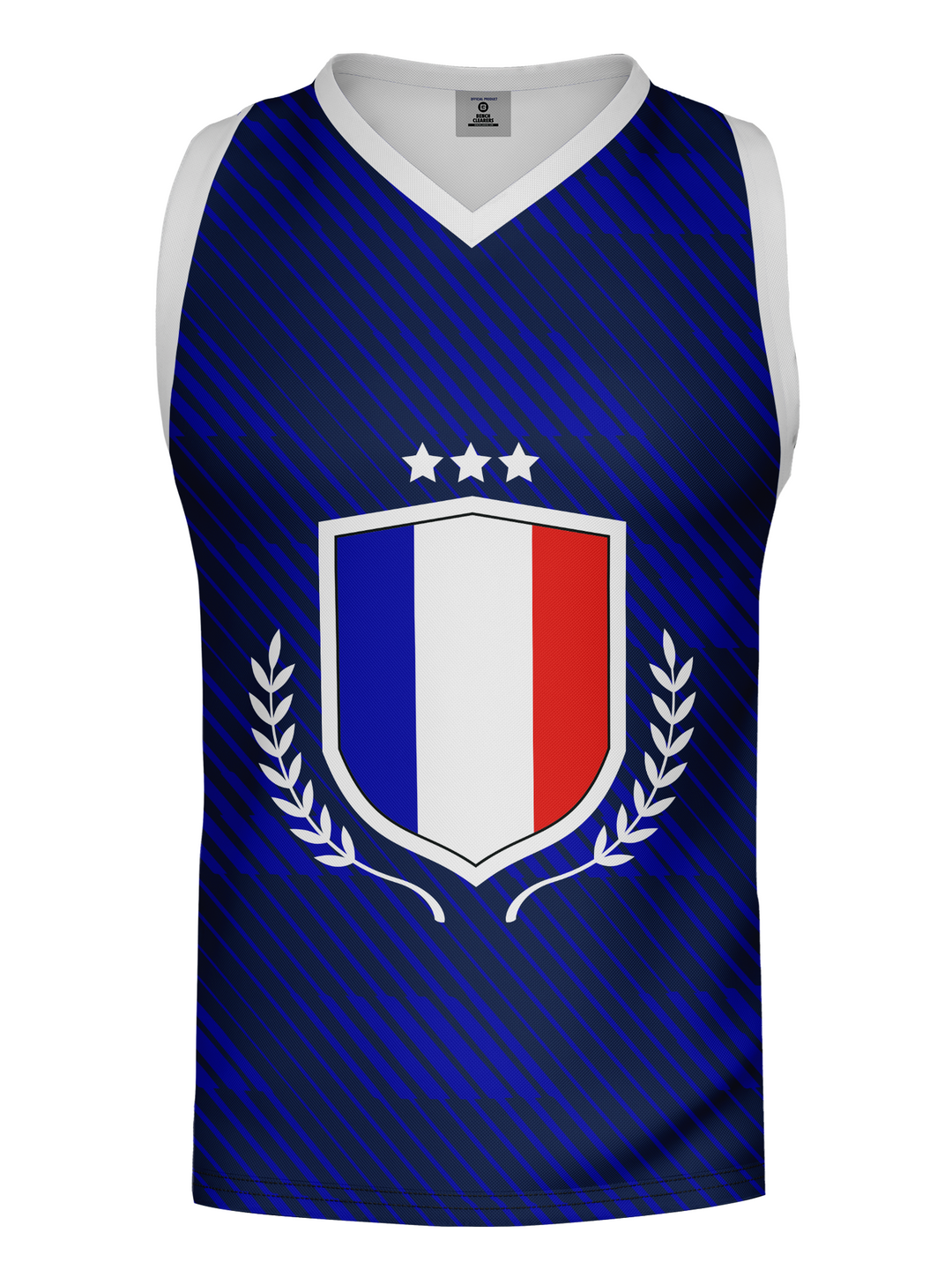 Bench Clearers France World Collection Tank - 3D FRONT