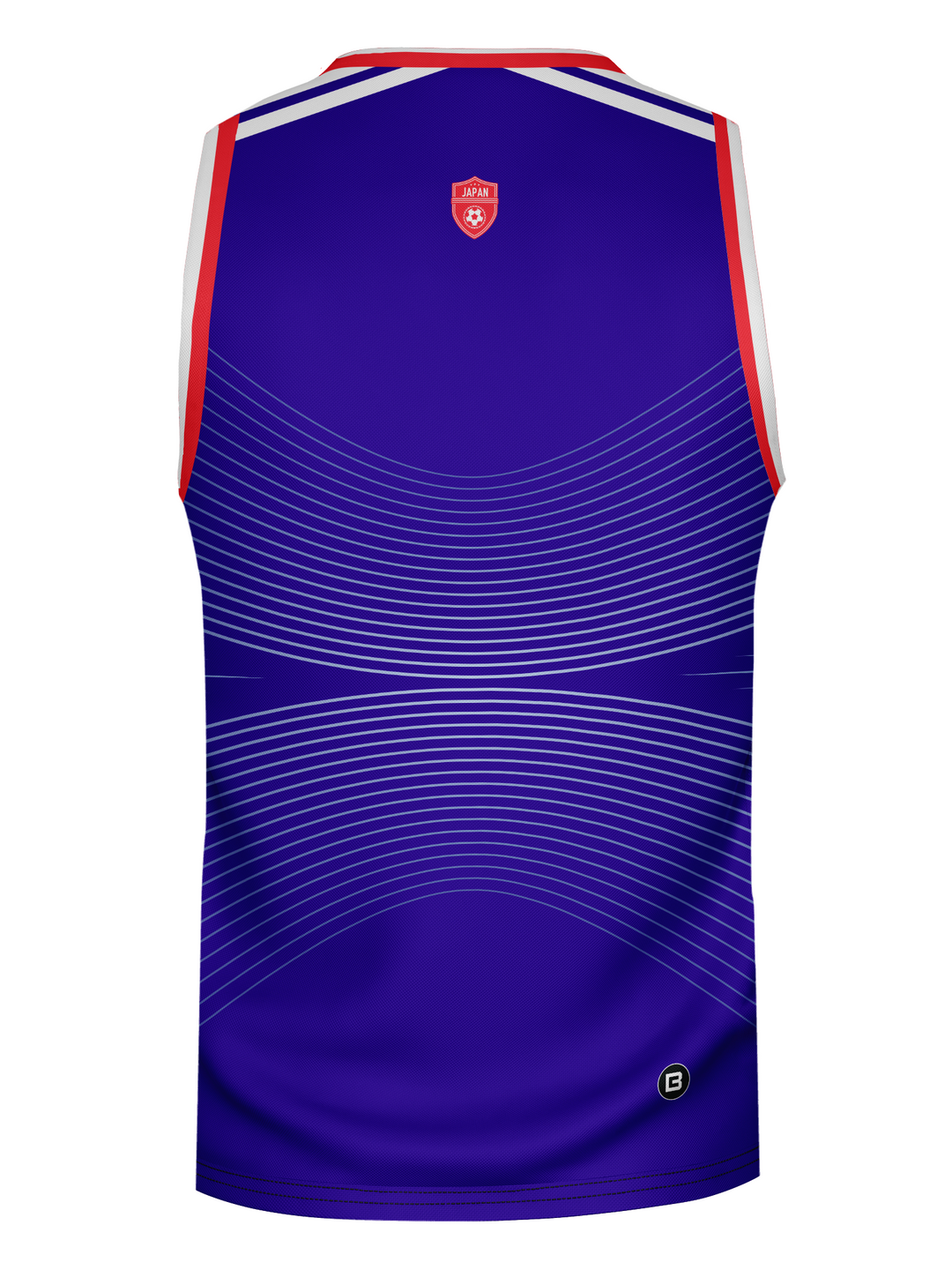 Bench Clearers Japan World Collection Tank - 3D BACK