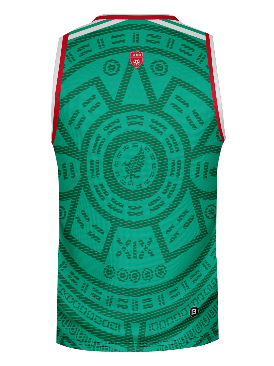 Bench Clearers Mexico World Collection Tank - 3D BACK