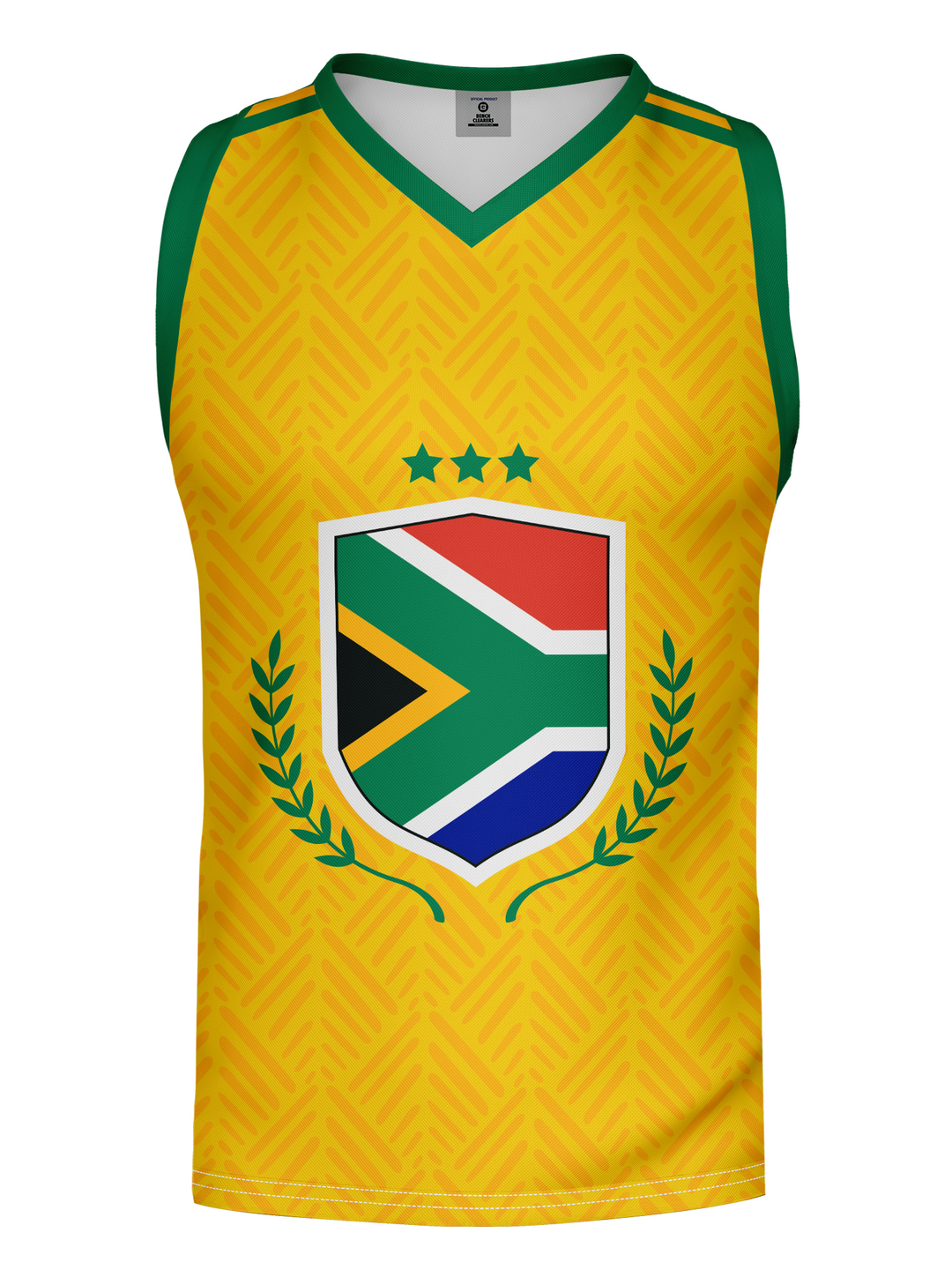 Bench Clearers South Africa World Collection Tank - 3D FRONT