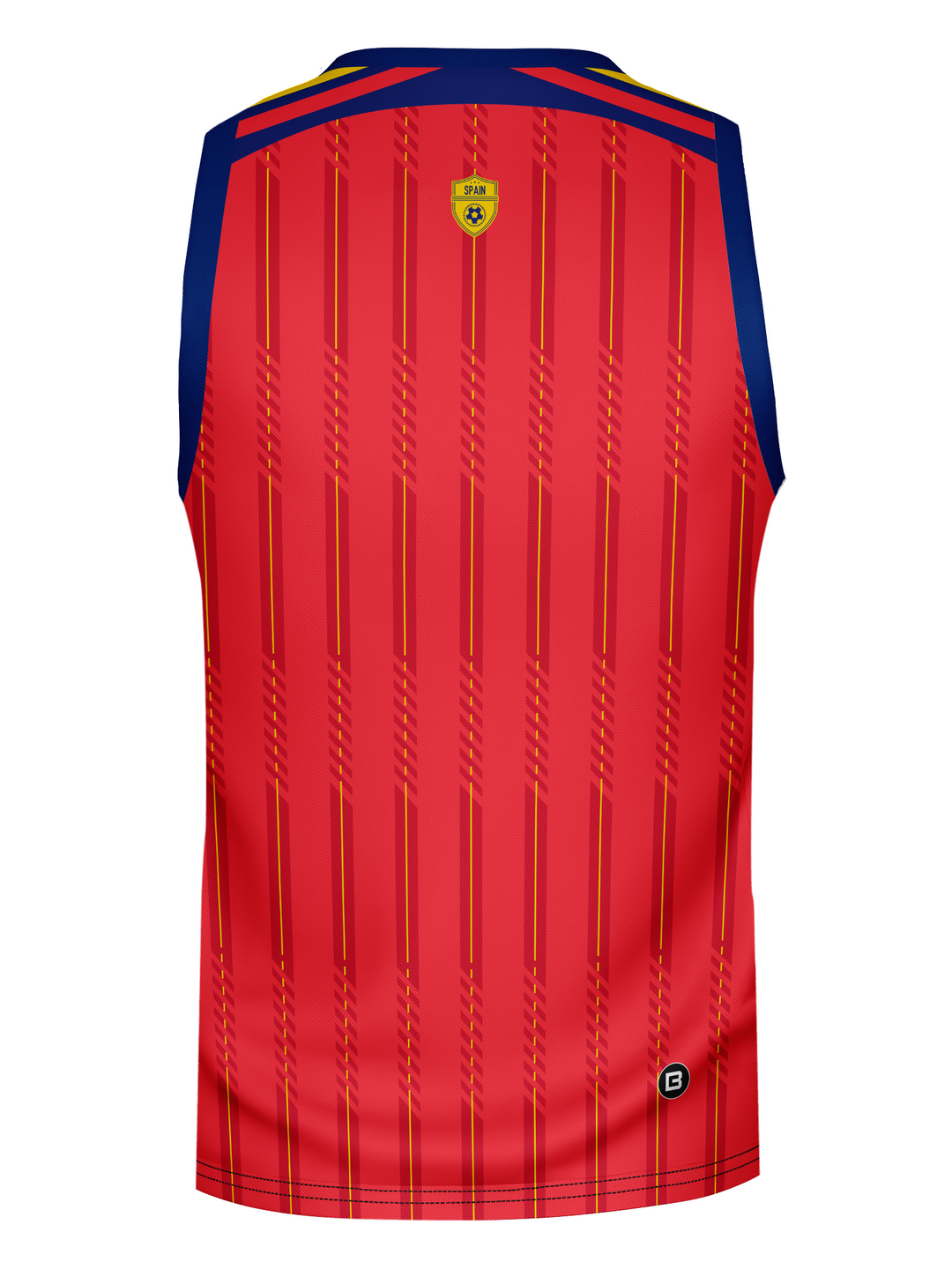 Bench Clearers Spain World Collection Tank - 3D BACK