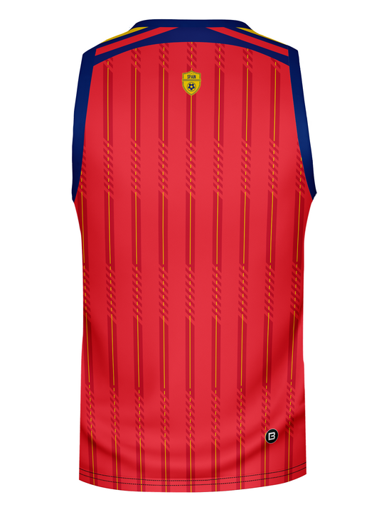Bench Clearers Spain World Collection Tank - 3D BACK
