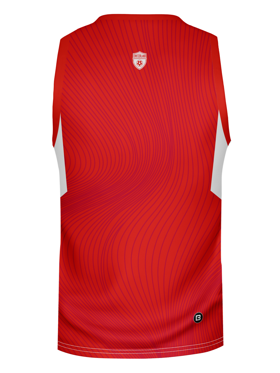 Bench Clearers Switzerland World Collection Tank - 3D BACK