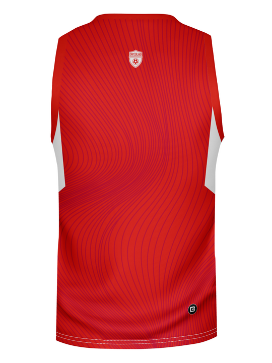 Bench Clearers Switzerland World Collection Tank - 3D BACK