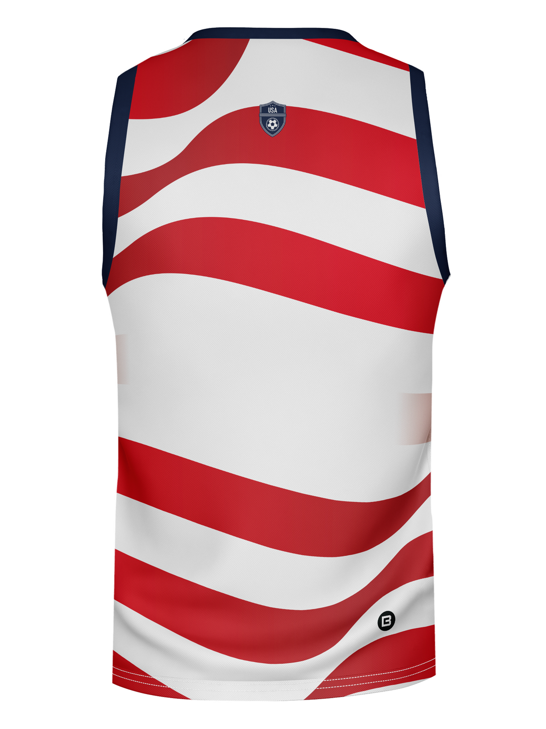 Bench Clearers USA World Collection Tank - 3D BACK