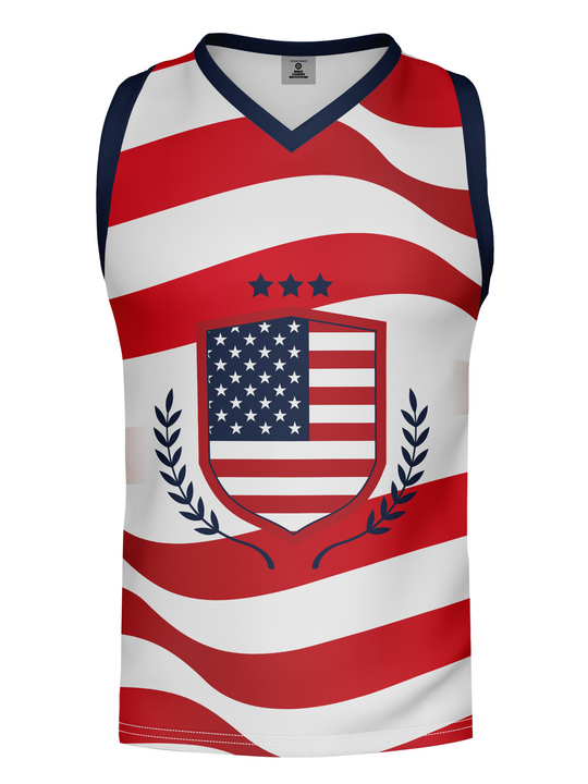 Bench Clearers USA World Collection Tank - 3D FRONT